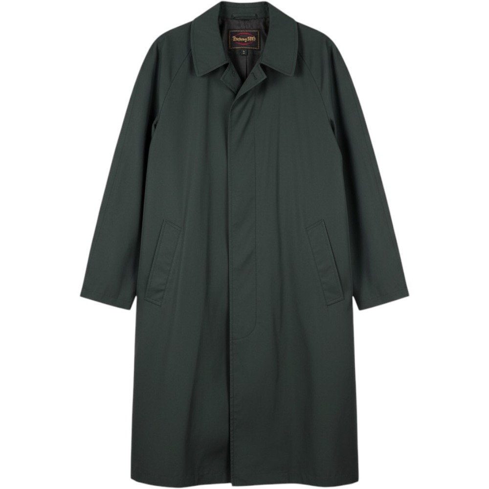 Botany 500 Trench Coat Mens XL Black Excellent Zip Out Faux Fur Lining Overcoat